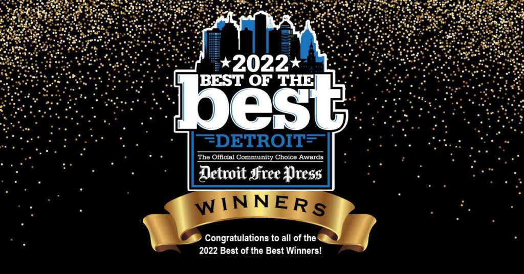 2022 best of the best Detroit badge
